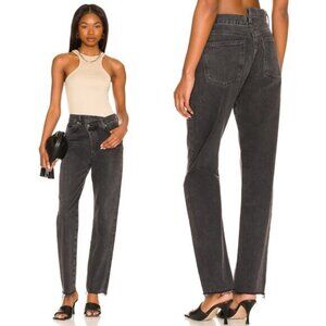 AGOLDE Criss Cross Straight in Shambles Size 27 Organic Cotton